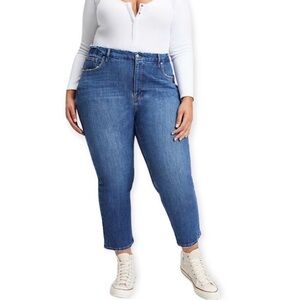 Good American Good Legs Straight Leg Jeans Size 20 NWT
